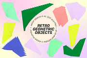 SuperSpectiva Retro Geo Clipart, an Object Graphic by angelainthefields (Thumbnail 9 of 17)