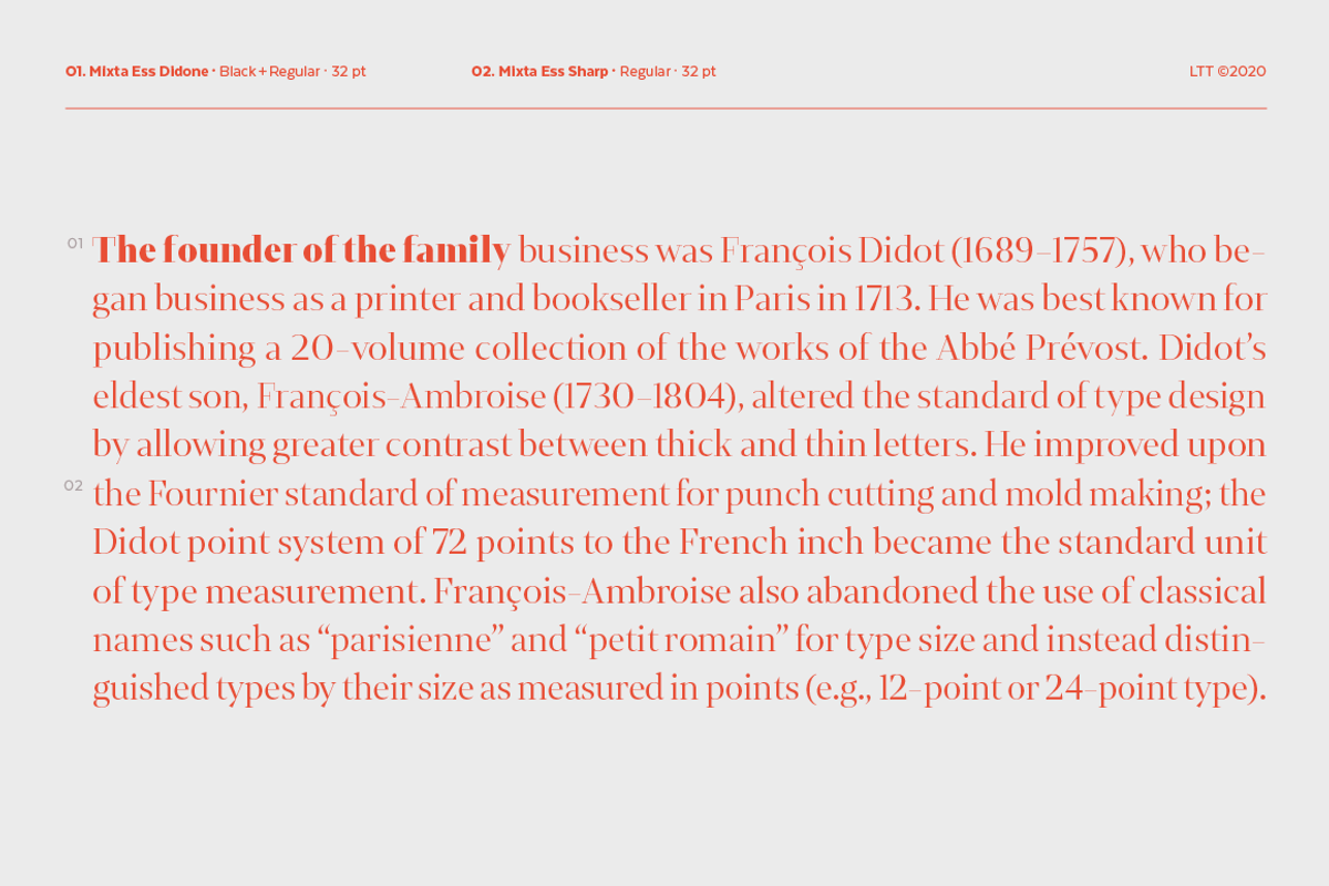 Mixta Essential, a Serif Font by Latinotype (Photo 4 of 14)