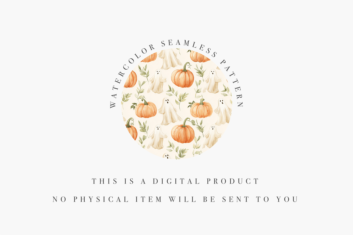 Cute Halloween Seamless Pattern, a Pattern Graphic by Pati Charm Studio (Photo 2 of 7)