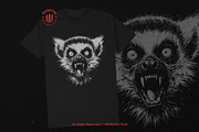 10 Bundle Dark Art Lemur Animal, an Illustration by Morspective (Thumbnail 2 of 7)