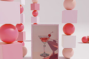 Elegant table treasures. Poster set, a Background Graphic by Lidberia (Thumbnail 12 of 12)