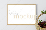 Frame Mockup Horizontal, a Poster Template by Mockup Shop (Thumbnail 1 of 2)