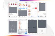 Instagram Mockup Bundle, a Social Media Template by karnofff (Thumbnail 7 of 15)