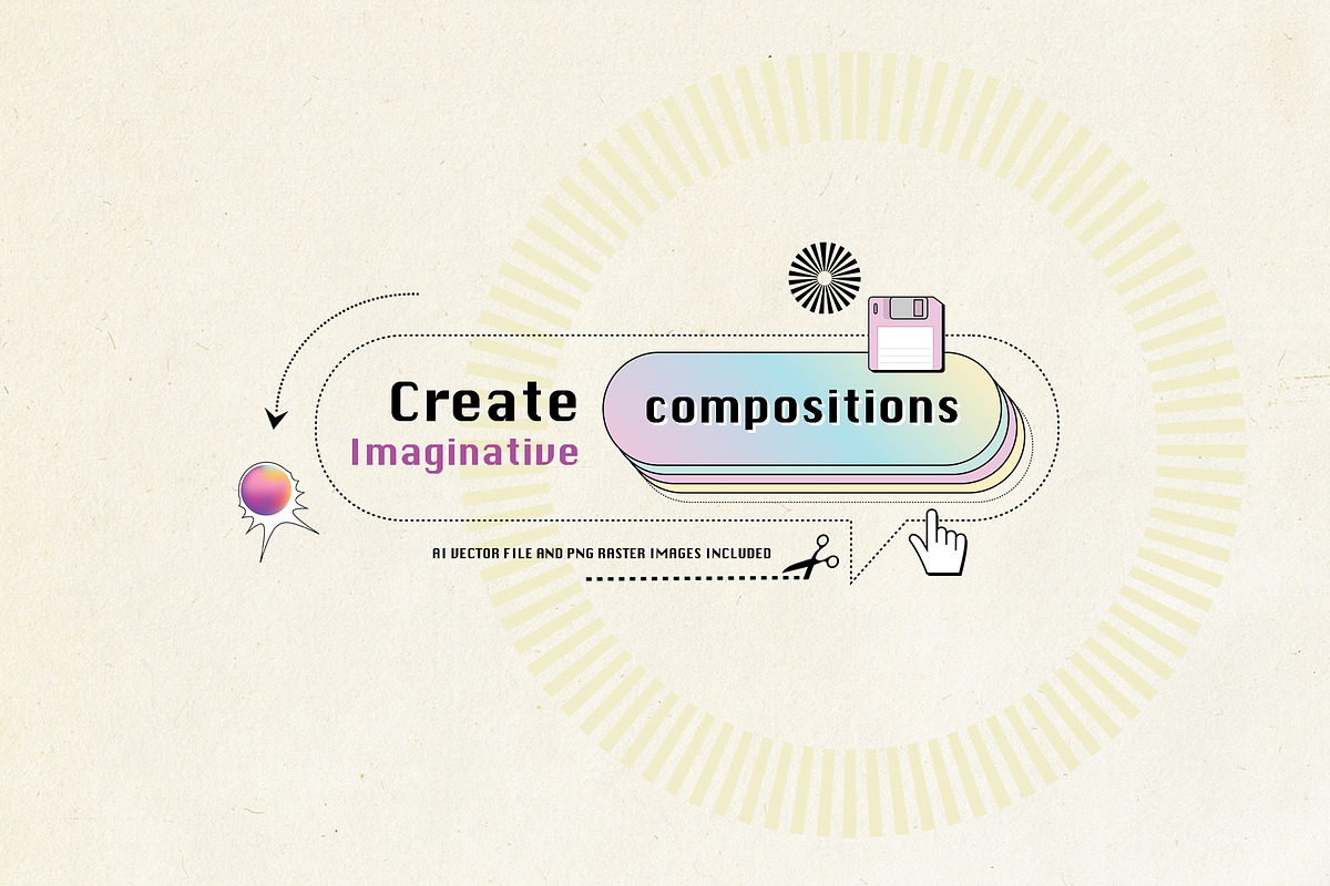 Retro & Old Computer Aesthetics, an Education Illustration by Polar Vectors (Photo 13 of 19)