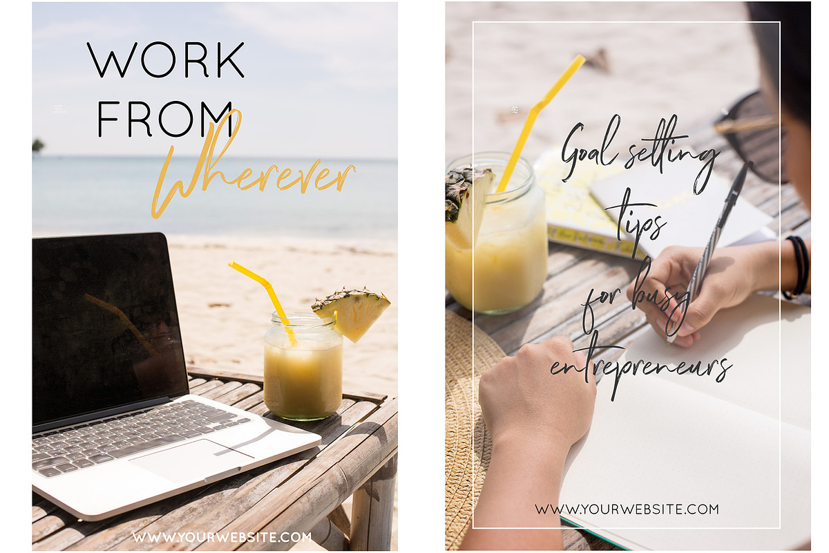 Work from WHEREVER [yellow], a Person Photo by Beach Babe Stock (Photo 4 of 6)