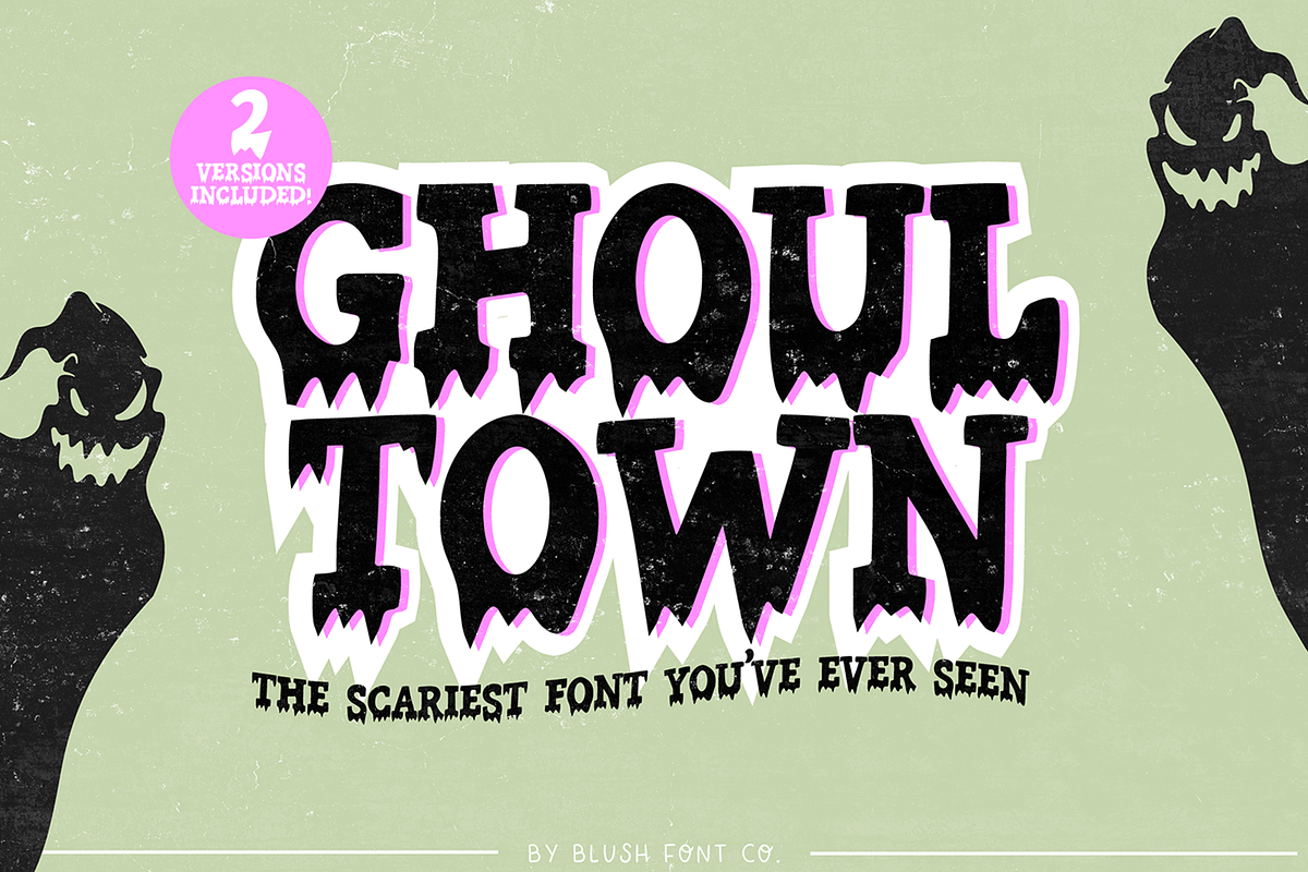 Big Spooky Halloween Font Bundle, a Handwritten Font by Blush Font Co. (Photo 6 of 15)