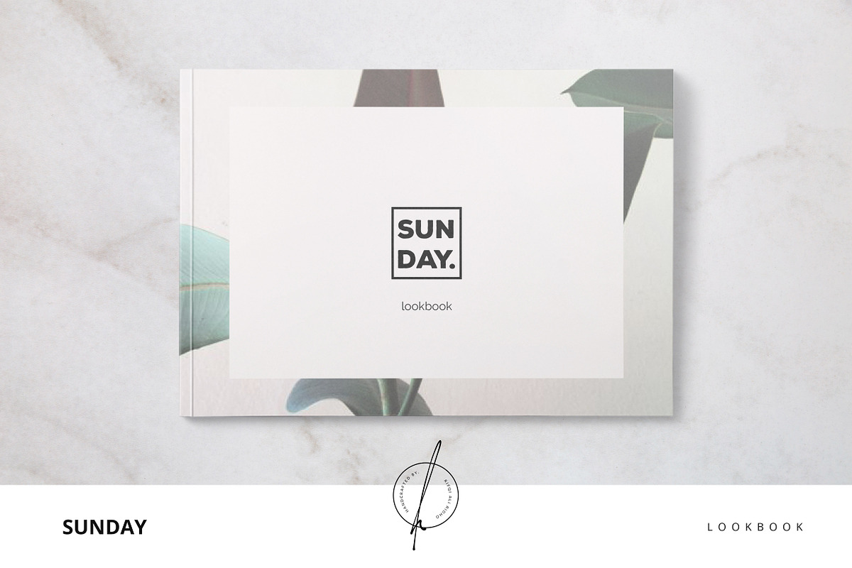 Sunday Lookbook, a Brochure Template by Loc Tropis (Photo 1 of 10)