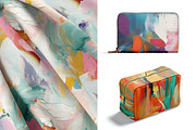 Abstract Red & Pink Patterns, a Pattern Graphic by Ninterints (Thumbnail 5 of 12)