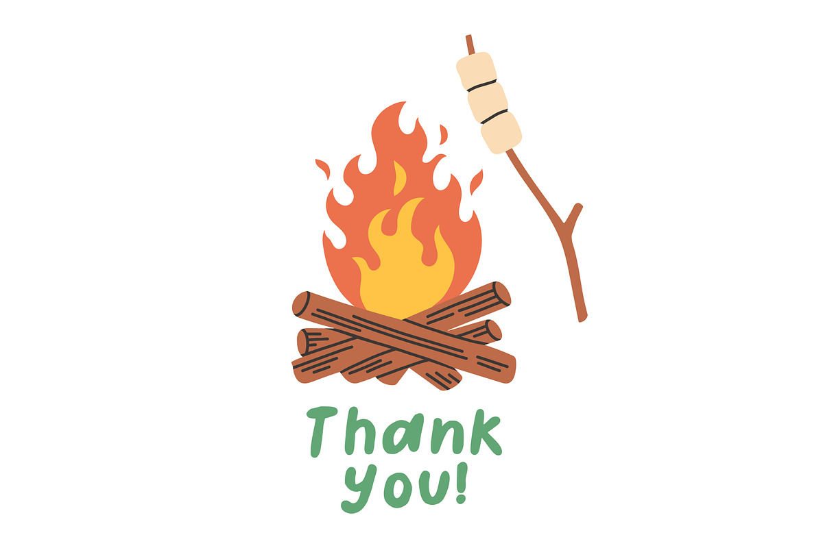 Camping Clipart, an Object Illustration by spirka.art (Photo 8 of 8)