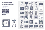 Computer Component Icons, an Icon by erifqizeicon (Thumbnail 2 of 3)