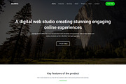 Adaric - Landing Page Template, a HTML Template by Pichforest Studio (Thumbnail 4 of 6)