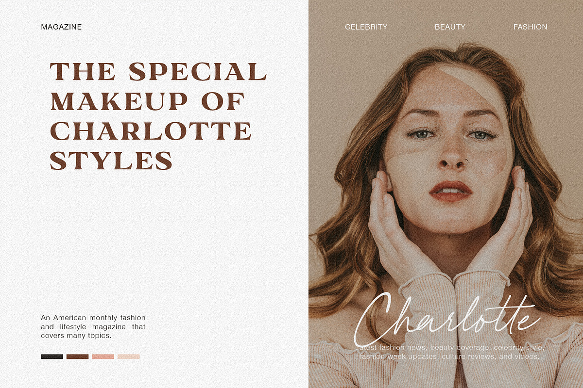 Harmonie Glamour - Modern Font Duo, a Serif Font by TropicalSunlightCo. (Photo 6 of 14)