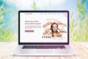 Beauty Salon Website Template HTML