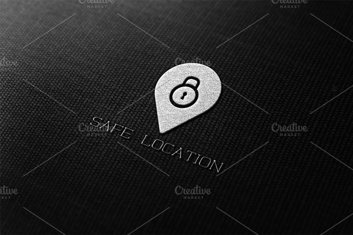 Safe Location Logo Design, a Branding & Logo Template by Florin Chitic