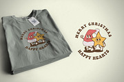 Christmas Santa Hat Mix Cartoon, an Illustration by vectstudio (Thumbnail 5 of 5)