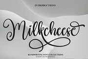 Milkcheese | Script Font, a Script Font by Scratchones (Thumbnail 1 of 6)