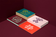 Rate Cut | 16 Thin Line Icons Set, an Outline Icon by Alex Blogoodf (Thumbnail 13 of 15)