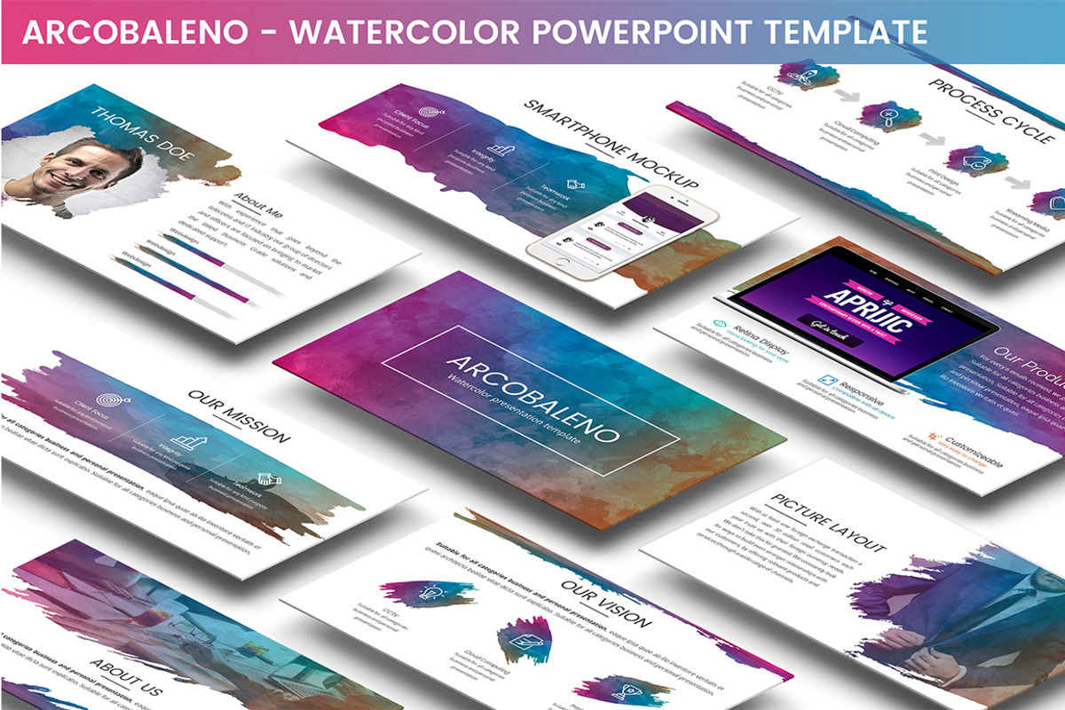 110 Powerpoint & Keynote Template, a Presentation Template by SlideFactory (Photo 6 of 30)
