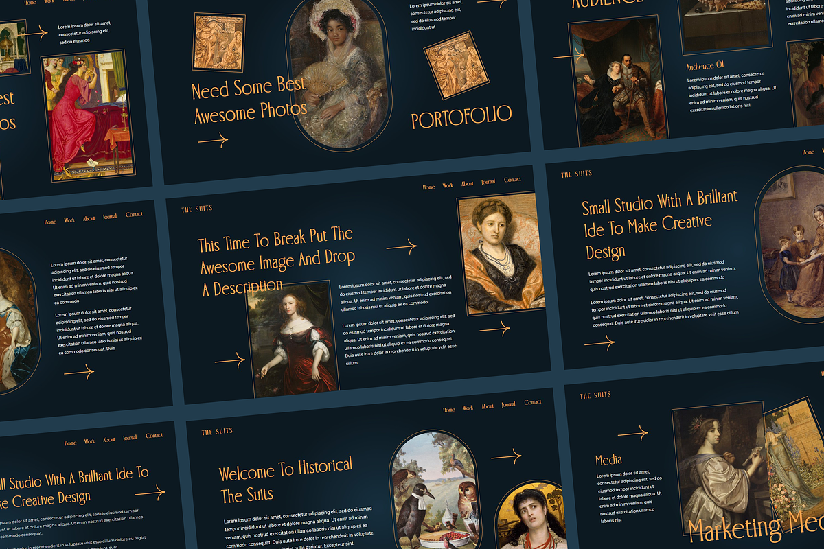 History creative design Powerpoint, a Presentation Template by Azruca (Photo 5 of 5)