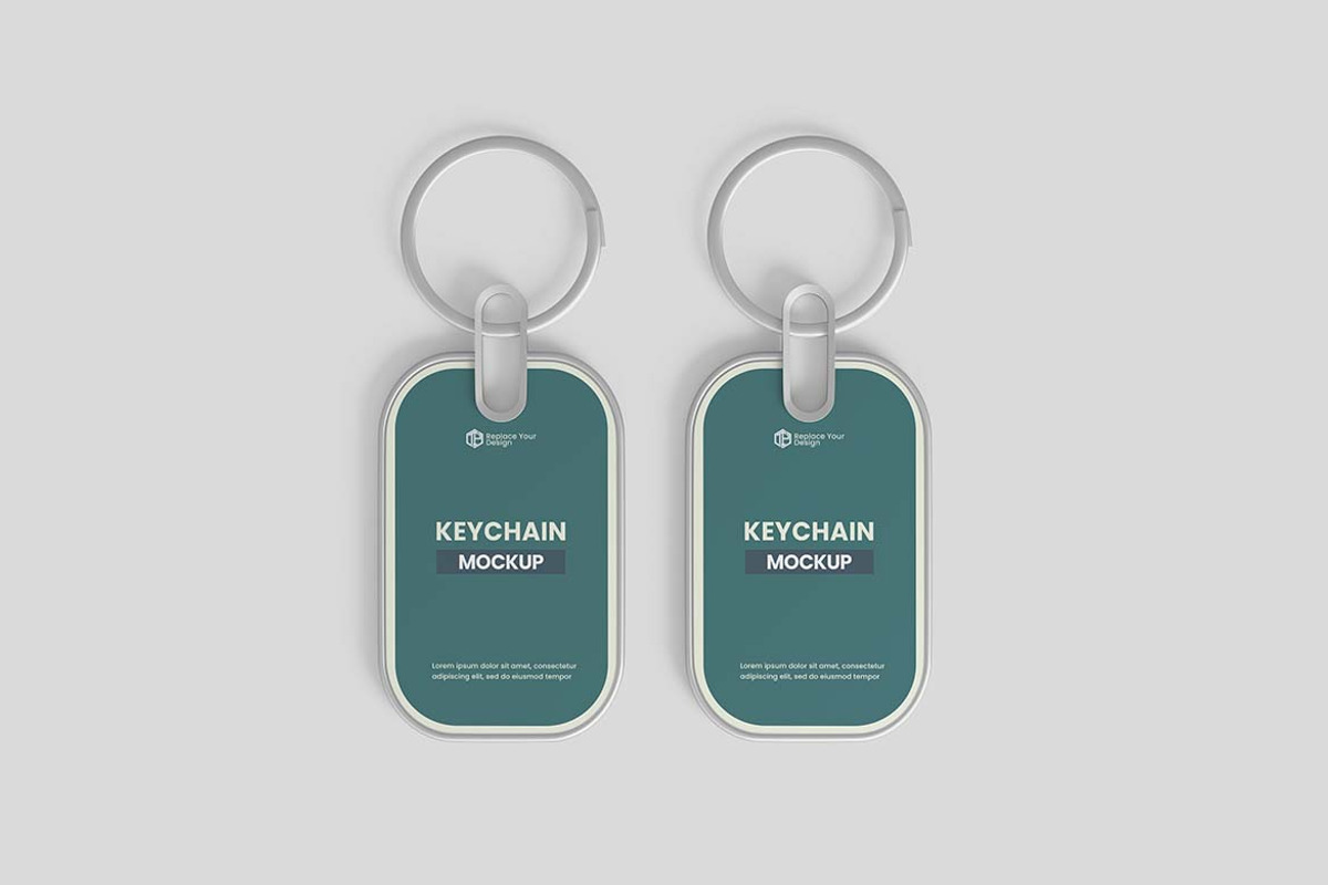 Key Chain Mockup, an Advertising Mockup by tiyasprabawa (Photo 3 of 5)
