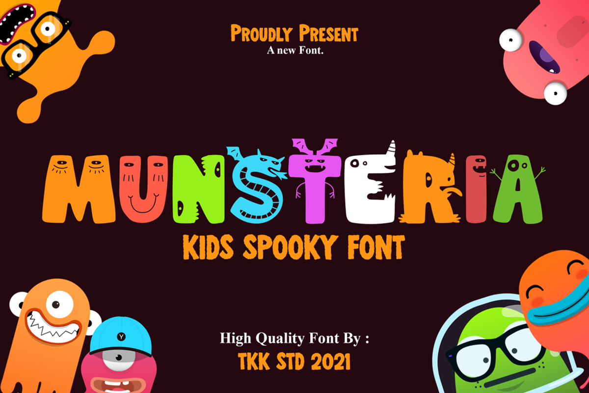 Horror Font Bundle - SALE!, a Sans Serif Font by tokokoo (Photo 3 of 11)