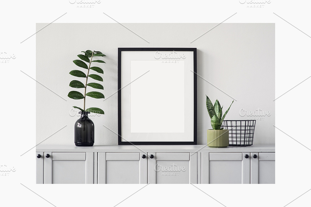Artwork Frame Mockup Photo Bundle, a Poster Template by Octopus_Vibes (Photo 8 of 15)