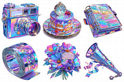 New Year Clipart, an Illustration by Daily.Designs (Thumbnail 4 of 5)