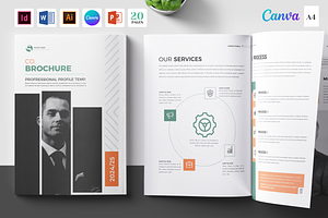 Company Brochure, Canva | Docx | PPT