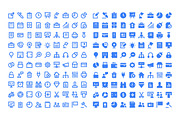 180 Business and Office Icons, an Outline Icon by Creative Stall (Thumbnail 2 of 5)
