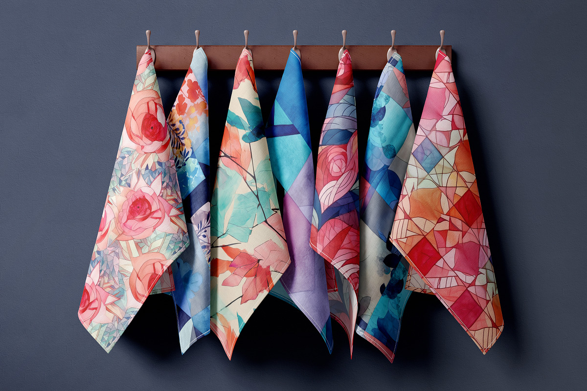 Korean Seamless Patterns - part 2, a Pattern Graphic by Ninterints (Photo 6 of 18)