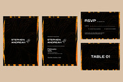 Tiger Stripe Wedding Invitation, an Invitation Template by InvitingStorys (Thumbnail 3 of 4)