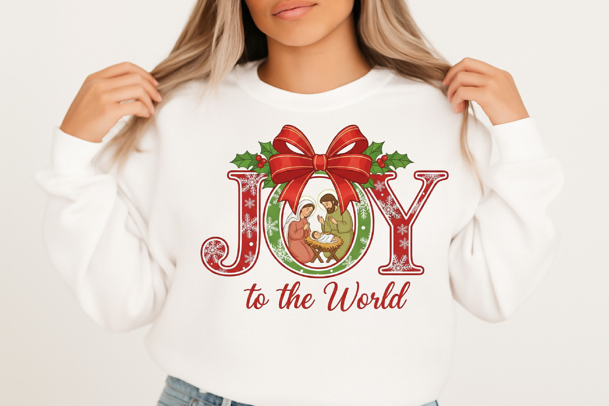 Joy to the World Png,Jesus Christmas, an Illustration by Designking (Photo 4 of 5)
