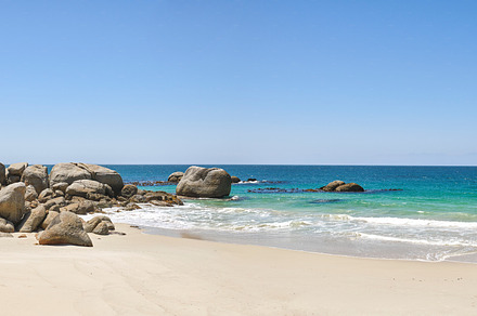 Rocky coast, a Photo by Peopleimages.com