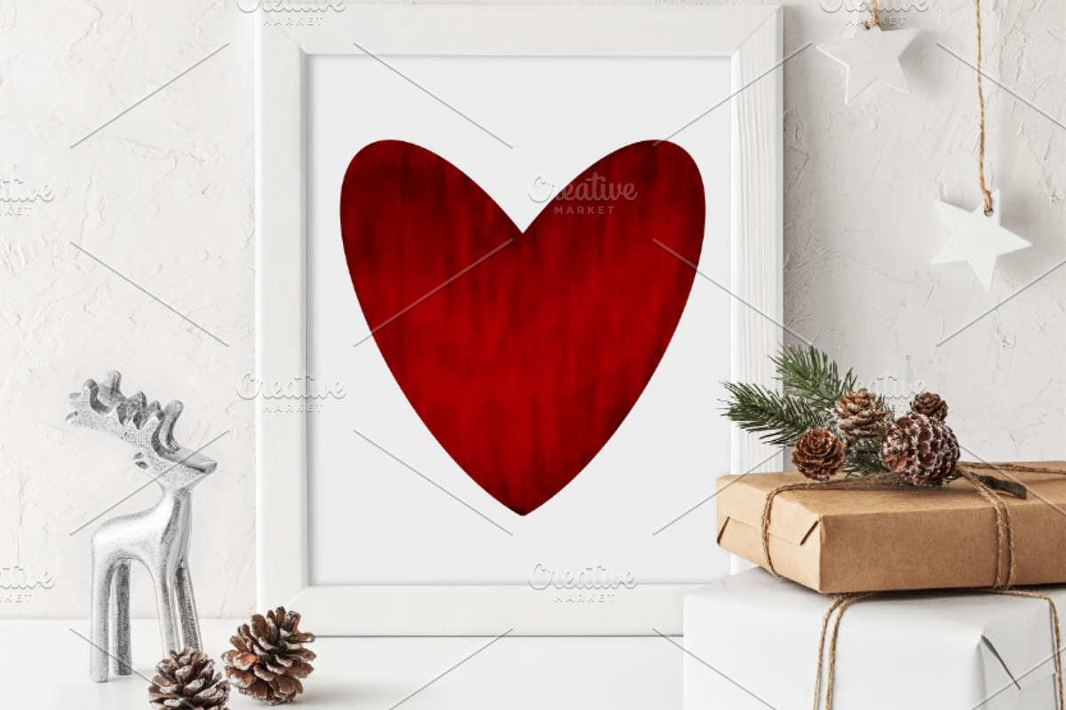 “Textured Heart Clip Art Collection, an Object Graphic by StudioLapis (Photo 4 of 7)