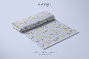 Floral Flow, Romantic Repeat Pattern, a Pattern Graphic by Marchel Studio (Thumbnail 4 of 4)