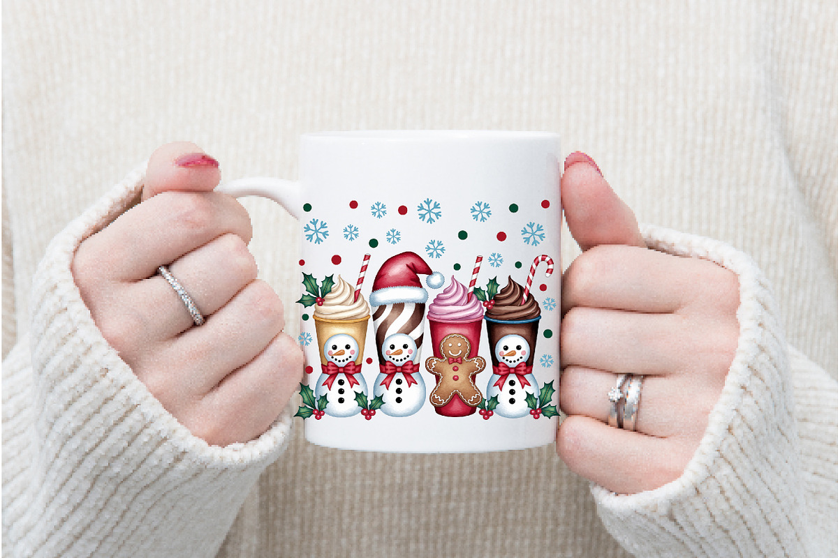 Christmas Sublimation Design, an Illustration by Watercolor design (Photo 4 of 6)