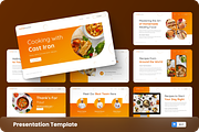 Cooking Innovation - Food Keynote, a Presentation Template by GraphauseProject (Thumbnail 1 of 6)