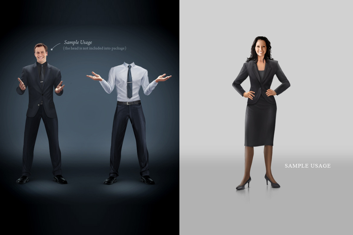 Reusable Business People preview 4