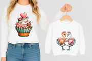 Watercolor Valentine Clipart, an Illustration by designcity5 (Thumbnail 5 of 5)