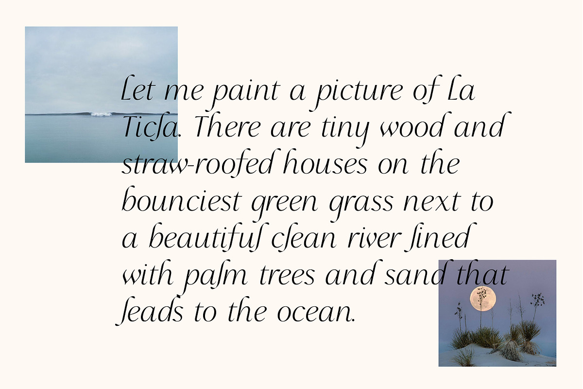 Analogue - Stylish Modern font preview 5