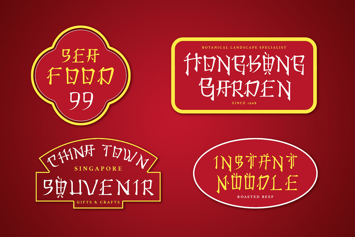 Tiger Clan, a Symbol Font by Burntilldead (Photo 10 of 11)