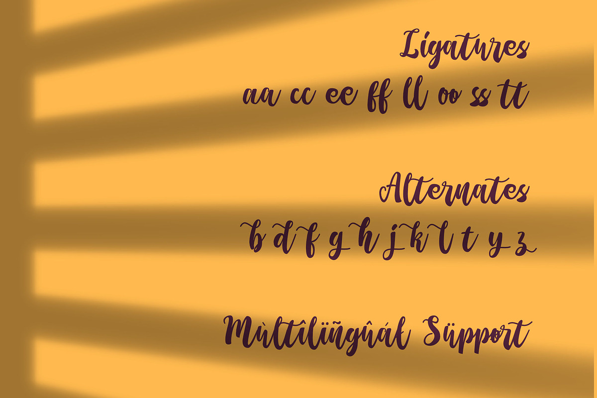 Brugher, a Handwritten Font by Astageni (Photo 6 of 7)