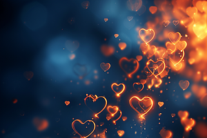 Elegant Bokeh Hearts