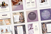 Spa Instagram Canva Templates, a Social Media Template by Matisse Studio (Thumbnail 4 of 8)