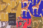 Animals seamless vector pack, a Pattern Graphic by PatternsBlooming (Thumbnail 9 of 10)