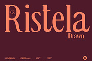 CS Ristela Drawn, a Serif Font by Craft Supply Co. (Thumbnail 1 of 8)