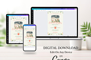 Retro Christmas Sunday Postcard, a Flyer Template by Godserv Designs (Thumbnail 7 of 15)