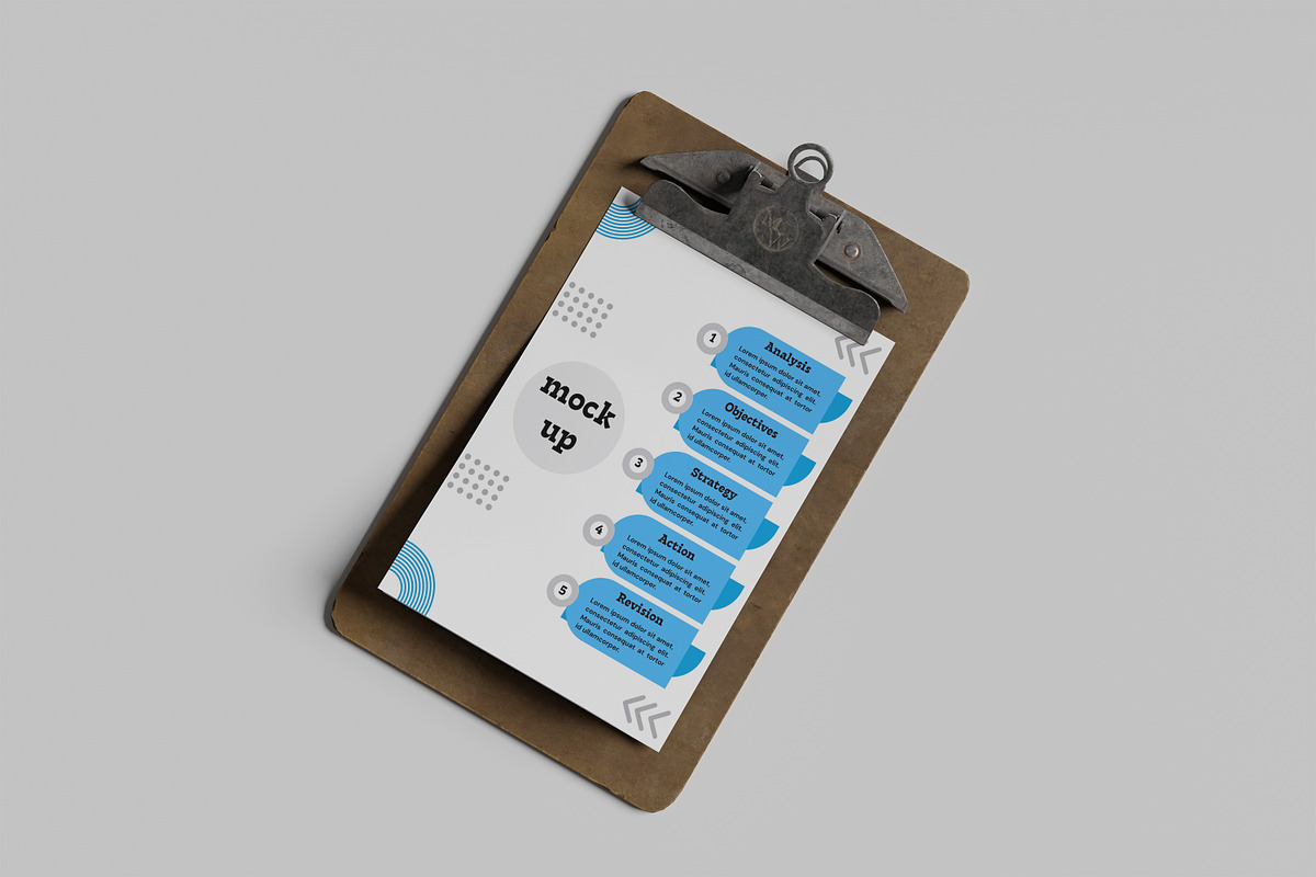 ripped paper mockup, a Brochure Template by kebunmockup (Photo 2 of 5)