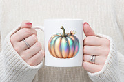 Halloween Pumpkin Iridescent Bundle, a Graphic by designcity5 (Thumbnail 4 of 5)