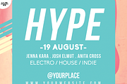 HYPE WOMEN Flyer Template, a Flyer Template by WG DESIGN (Thumbnail 5 of 5)